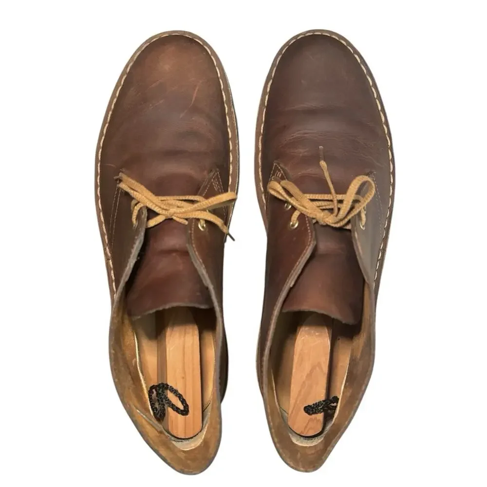 12 Clarks Originals Desert Boot Chukka Boots Beeswax Brown Men's Casual 26106562